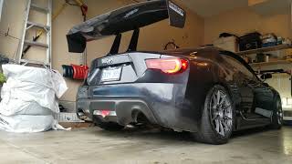 86BRZ CLEiB Single Exit  Tomei EL [upl. by Ailito]