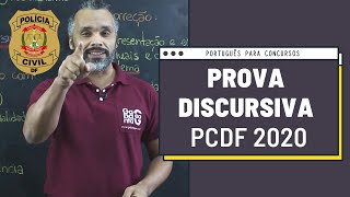 PROVA DISCURSIVA PCDF  TUDO QUE VOCÊ PRECISA SABER [upl. by Shultz]