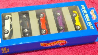 1996 Hot Wheels SUPER SHOW CARS 5 Pack [upl. by Airahcaz832]