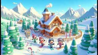 quotSki Song  Fun Winter Adventure for Kidsquot [upl. by Adriene]