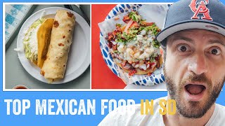 4 MUST EAT Mexican Restaurants in San Diego  Jeremy Jacobowitz [upl. by Lois]