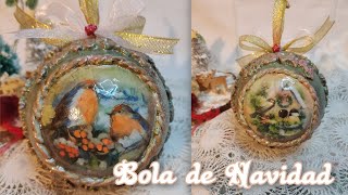 BOLA DE NAVIDAD 🎄 [upl. by Holli]