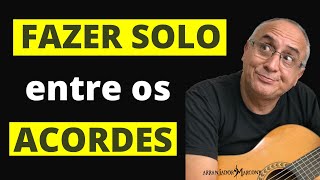 🎸Técnica MACETES e DICAS de como solar ENTRE OS ACORDES Campo Harmônico e Escala Diatônica Maior [upl. by Yrrehs]