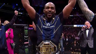 Jon Jones Octagon Interview  UFC 285 [upl. by Cherye753]