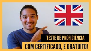 Teste de proficiência em Inglês gratuito e com Certificado  EF set [upl. by Siddra]