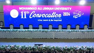 MAJU Convocation 2024  Mohammad Ali Jinnah University Convocation  MAJU convocation 24 [upl. by Romola]