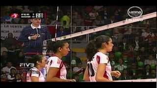 Peru x Dominicana 2set Final FIVB Womens Junior 2011 [upl. by Cullan396]