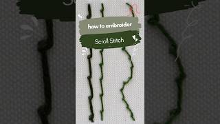 Master the Scroll Stitch in 60 Seconds [upl. by Ahseia193]