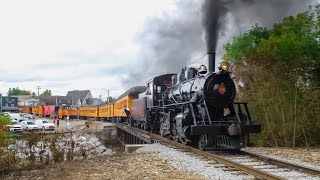 Railfanning the Attica amp Arcade Railroad 18 after a 7 year restoration 92824 [upl. by Kellina988]