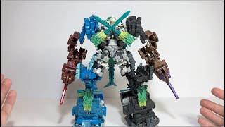 Transformers INFERNAC COMBINER Combination Tutorial [upl. by Ardelis]