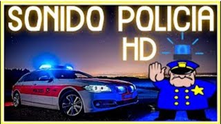 Sirena de Policia  Efecto de sonido [upl. by Mahoney449]