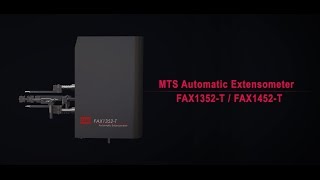 MTS FundamentalTM Automatic Extensometer FAX [upl. by Ibbison]