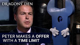 Peter Challenges Entrepreneurs To Make A Decision In 4 Minutes  Dragons Den [upl. by Ailongam]