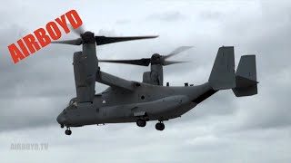 V22 Osprey Demonstration  Farnborough Airshow [upl. by Cosenza]