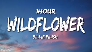 Billie Eilish  WILDFLOWER Lyrics 1HOUR [upl. by Underwood]