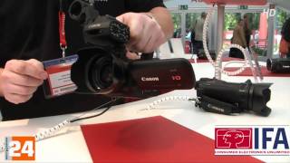 IFA 2011 Canon XA10 HD [upl. by Dib]