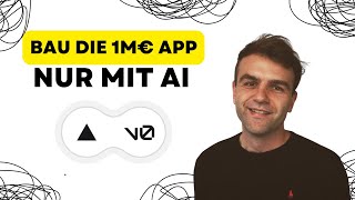 Ich kann nicht glauben das wir eine APP in 20 mins gebaut haben V0 Cursor AI Claude AI [upl. by Aicnetroh915]