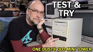 Test and try Whats inside this dusty old PC [upl. by Feriga48]