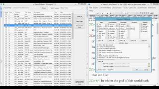 esword Library Mangager [upl. by Ynnaf]