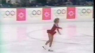 Elaine Zayak USA  1984 Sarajevo Figure Skating Ladies Short Program [upl. by Gerik]