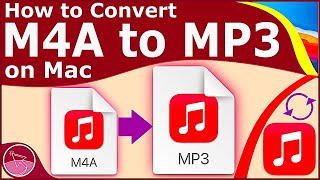 How to Convert M4A to MP3 on Mac with Music App  Mac OS Big Sur  2021 [upl. by Xam]