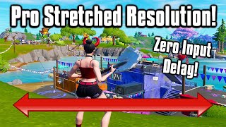 The NEW Stretched Resolution Every Pro Is Using  Fortnite Display Scaling [upl. by Arhas970]