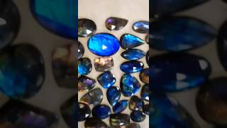 Labradorite Crystal😱😱 labradorite crystals gems stone piece gemstone [upl. by Dihahs]