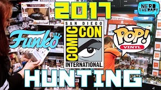 SDCC 2017 Funko Pop Hunting [upl. by Lytsyrk930]