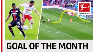 Matheus Cunha  April 2019s Goal of the Month Winner [upl. by Ava]