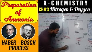 Preparation of Ammonia  HaberBosch Process  CH3  X  Chemistry  Nitrogen amp Oxygen [upl. by Epolulot]