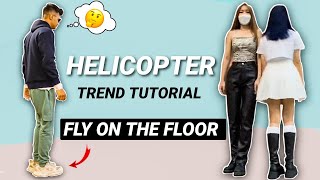 Helicopter helicopter Tiktok Tutorial  How to Do Fazlija  Helikopter Tiktok Trend [upl. by Zeculon]