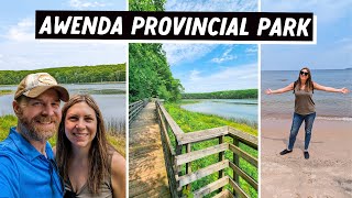 AWENDA PROVINCIAL PARK  Amazing Beaches amp Trails [upl. by Botnick]