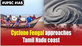 Cyclone Fengal reached the Tamil nadu coast [upl. by Brandyn130]