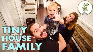 Tiny House Family Avoids Crazy Rent Prices in San Francisco Bay Area  Interview amp Tour [upl. by Dido]