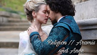 Queen Anne and Aramis  Youre my religion 01x0103x10 Musketeers fanvid [upl. by Lednic]