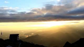 Hochfelln Sonnenaufgang Timelaps [upl. by Lanta]