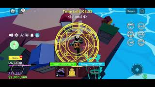 Soloing a flame raid in Blox Fruits [upl. by Jerman]