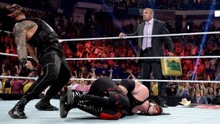 WWE John Cena vs Roman Reigns vs Kane vs Randy Orton Roman Reigns almost died [upl. by Ynohtnakram206]