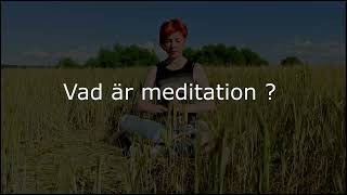 Vad är meditation  Med Joakim Månsson [upl. by Yelsiap239]