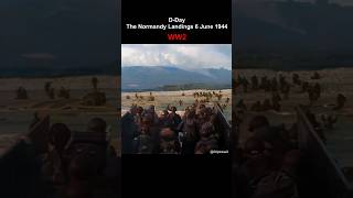 The Normandy Landings DDay  No Music Pure Sound shorts ww2 [upl. by Aloz]