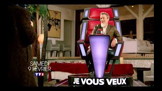 Quand Florent Pagny coache Julien Clerc   The Voice dès le 9 Février sur TF1 [upl. by Pubilis]