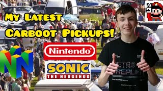 My Latest Retro Gaming Carboot Pickups UK Game Hunting [upl. by Eilyac]