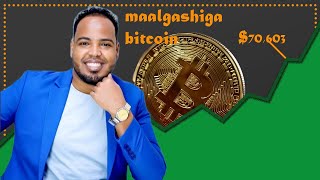 Maalgashiga bitcoin iyo cryptocurrency somali [upl. by Ymmij529]