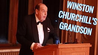 Winston Churchills Grandson Speaks on UKUSA Special Relationship  Lord Nicholas Soames Speech [upl. by Ahcila184]