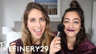 Fink Twins Makeover Challenge  Lucie Fink Vlogs  Refinery29 [upl. by Eniaral]