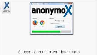 Anonymox Premium Code [upl. by Moffit]