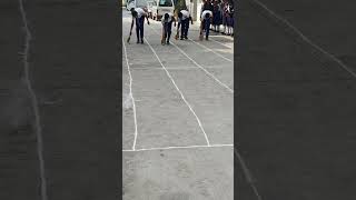 Class 9 Game Rolling ball with bat Final Round childrensday [upl. by Haisoj253]