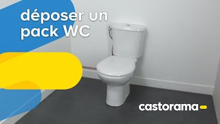 Comment démonter un WC  Castorama [upl. by Yrad659]