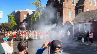 Redcoats during battle at 2024 Burning of Kingston [upl. by Leber]