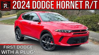 The 2024 Dodge Hornet RT Is A TurboElectric American SUV With Italian Lineage [upl. by Charpentier]